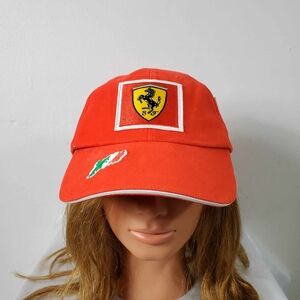 NWOT Vintage Red Ferrari Cap